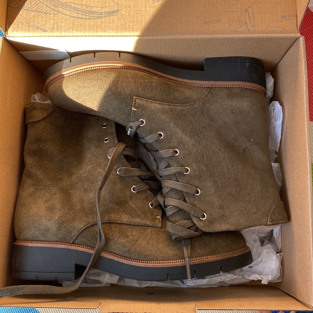 NWT Dr Scholls leather boots - Picture 5 of 5
